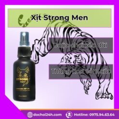 Giới thiệu về dòng Xịt Strong Men chính hãng