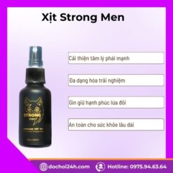 Lợi ích khi sử dụng Xịt Strong Men cho cuộc yêu