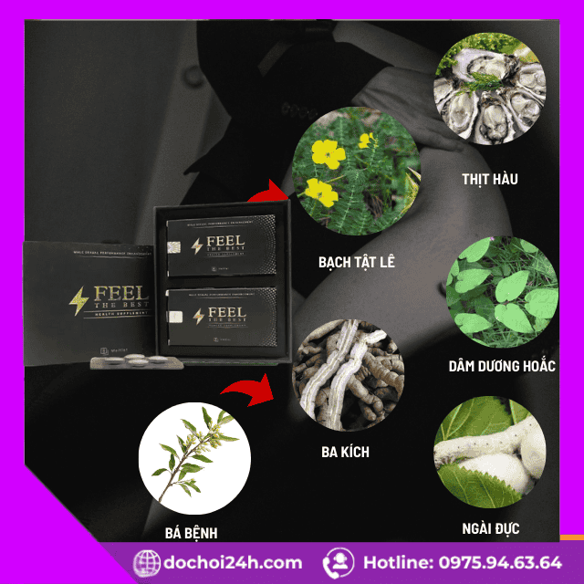 Thành phần chính trong viên ngậm Feel The Best 