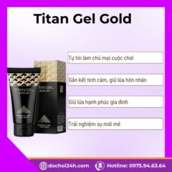 Lợi ích khi sử dụng Titan Gel Gold cho đời sống chăn gối