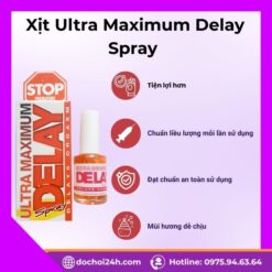 Ưu điểm nổi bật của Xịt Ultra Maximum Delay Spray