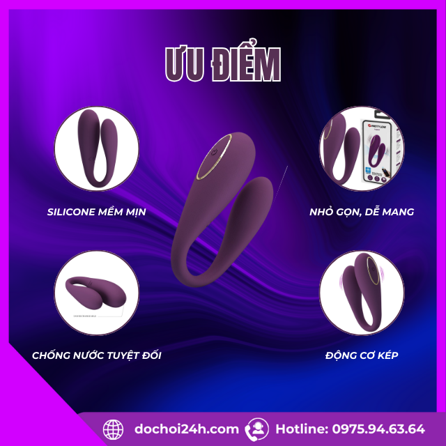 Ưu điểm của Máy rung âm vật Pretty Love August