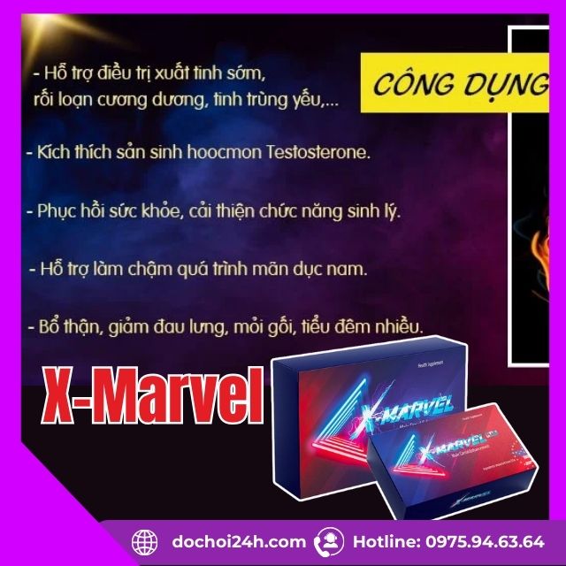 Viên ngậm X Marvel