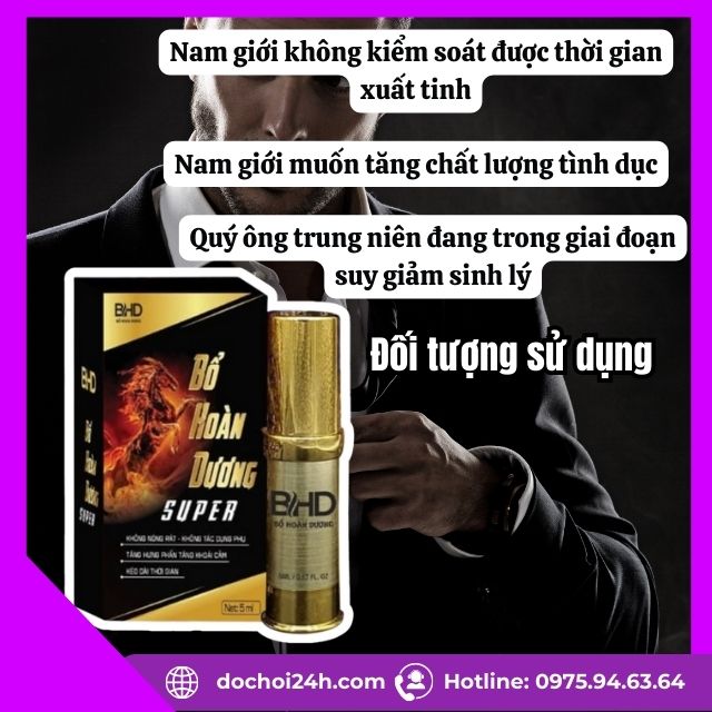 Xịt Bổ Hoàn Dương Super