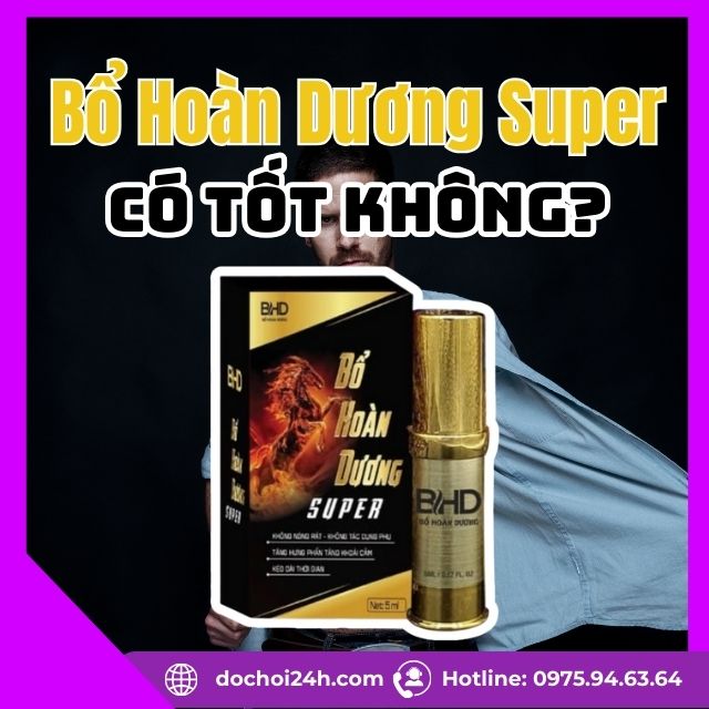 Xịt Bổ Hoàn Dương Super