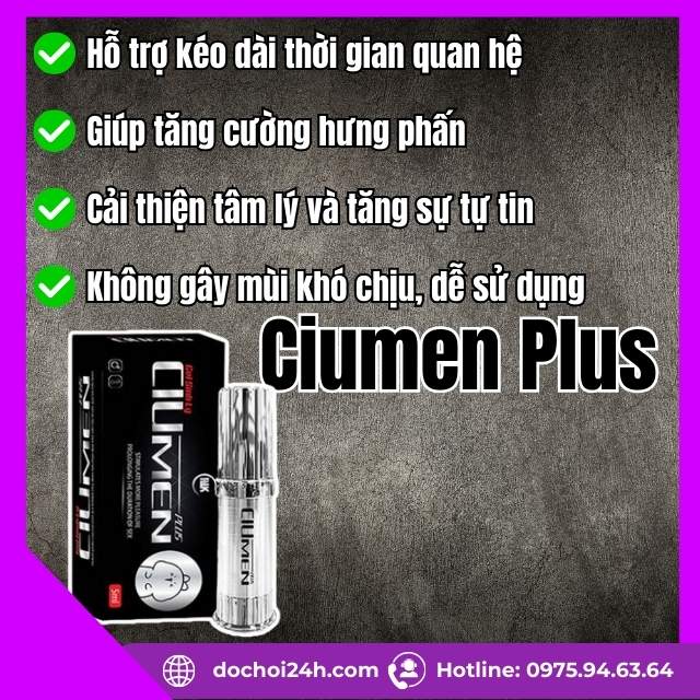 Xịt Ciumen Plus