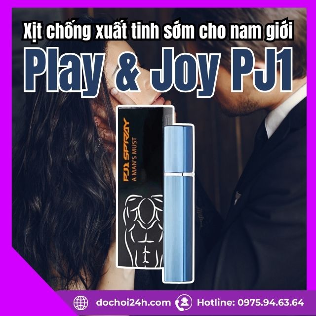 chai xịt chống xuất tinh sớm Play & Joy PJ1