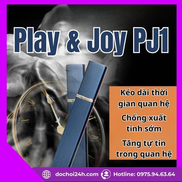 chai xịt chống xuất tinh sớm Play & Joy PJ1