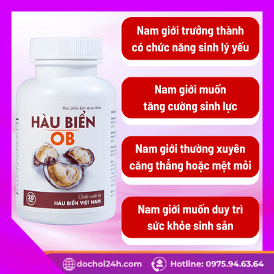 Ai nên dùng Hàu Biển OB?