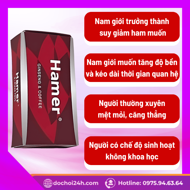 Ai nên và không nên dùng Kẹo Sâm Hamer?