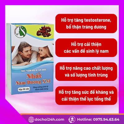 Nhất Nam Dương hỗ trợ tăng cường sinh lực nam giới toàn diện Công dụng vàng của Nhất Nam Dương