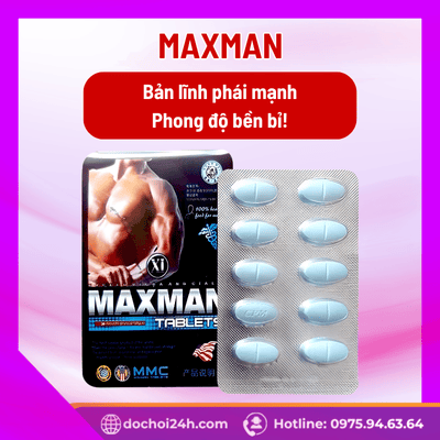Tổng quan về viên uống hỗ trợ sinh lý MAXMAN