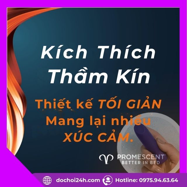 Promescent Bullet Vibrator là gì? Vị thế của "đạn rung" trong thế giới Intimacy Devices