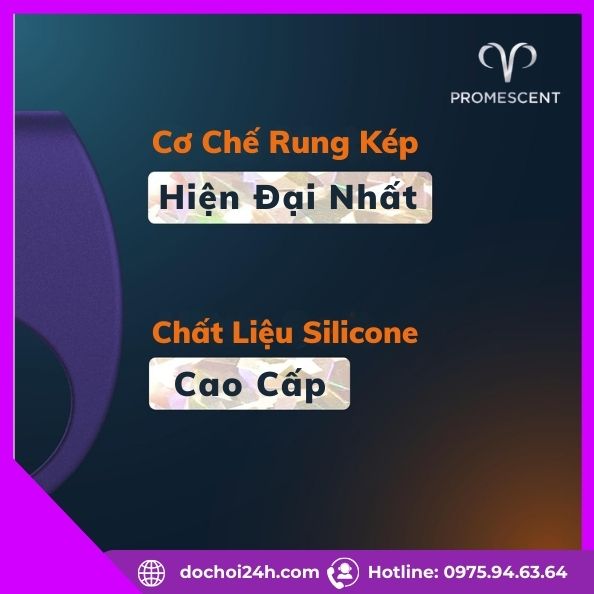 Promescent Rabbit Vibrator – Máy Massage Kích Thích Nữ Cao Cấp