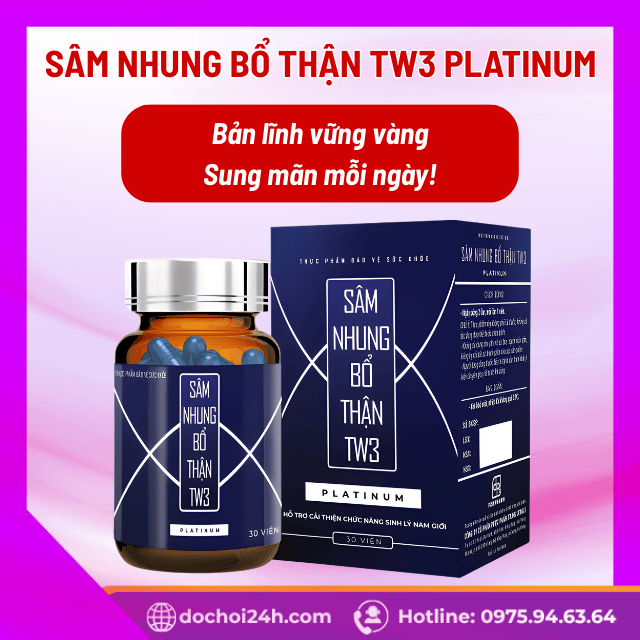 Giải mã sức hút của Sâm Nhung Bổ Thận TW3 Platinum