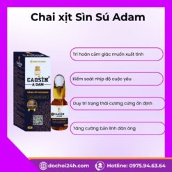 Công dụng hỗ trợ của Chai xịt Sìn Sú Adam