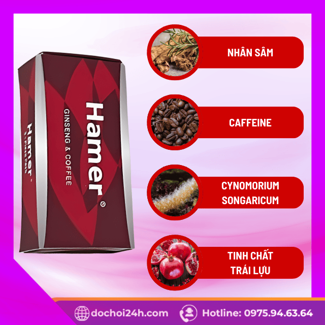 Thành phần thảo dược quý trong Kẹo Sâm Hamer