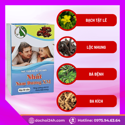 Nhất Nam Dương hỗ trợ tăng cường sinh lực nam giới toàn diện Thành phần độc đáo của Nhất Nam Dương