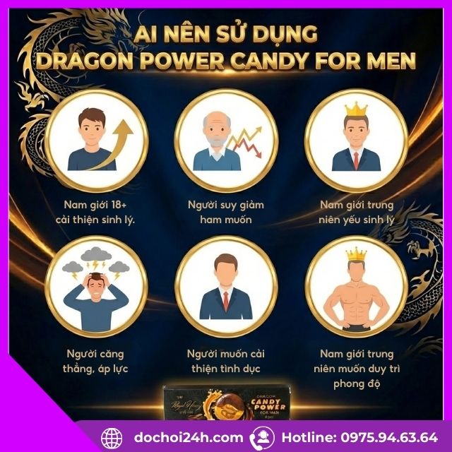 Ai nên sử dụng Dragon Power Candy For Men