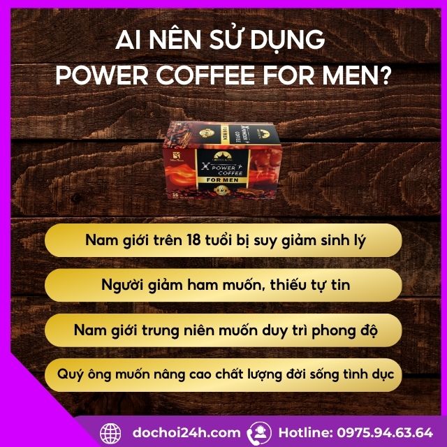 Ai nên sử dụng Power Coffee For Men