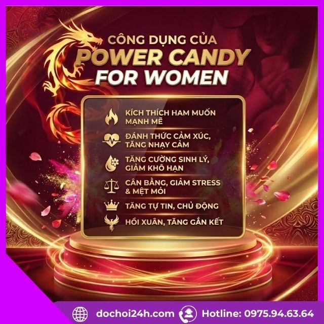 Công dụng của Dragon Power Candy For Women