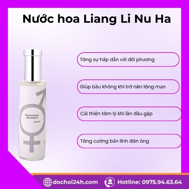 Công dụng của nước hoa Liang Li Nu Hai