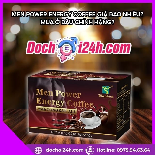 Men Power Energy Coffee giá bao nhiêu