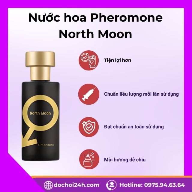 Ưu điểm của nước hoa tình yêu Pheromone North Moon