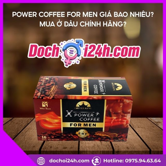 Power Coffee For Men giá bao nhiêu