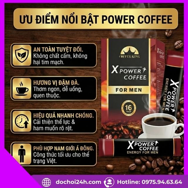 Ưu điểm Power Coffee For Men