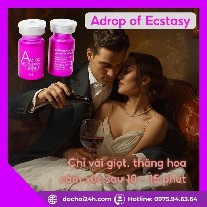 Adrop of Ecstasy – Nước Uống Kích Thích Nữ Giúp Tăng Ham Muốn Nhanh, Kín Đáo Hướng dẫn sử dụng Adrop of Ecstasy đúng cách