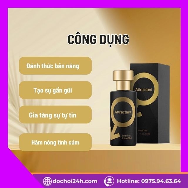 Công dụng vượt trội của Attractant Luer Her