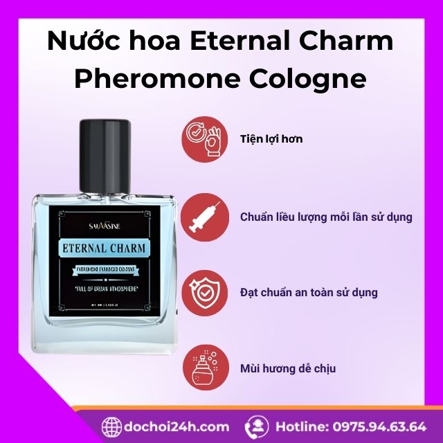 Những ưu điểm của Eternal Charm Pheromone Cologne