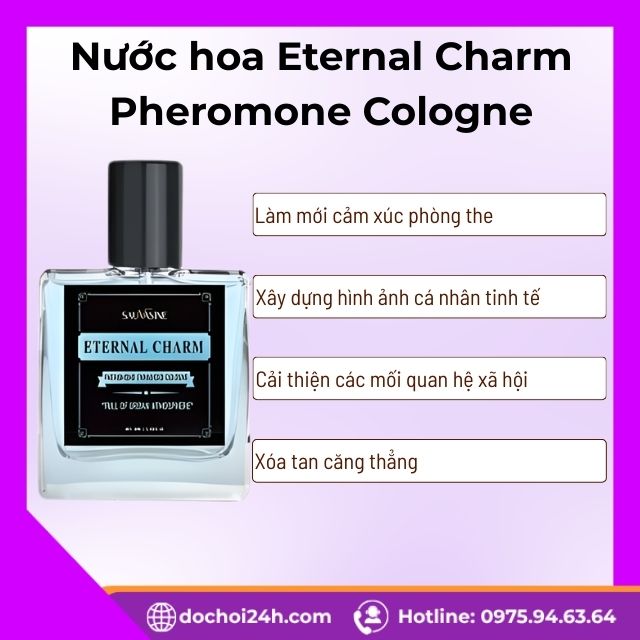 Những lợi ích khi sử dụng Eternal Charm Pheromone Cologne