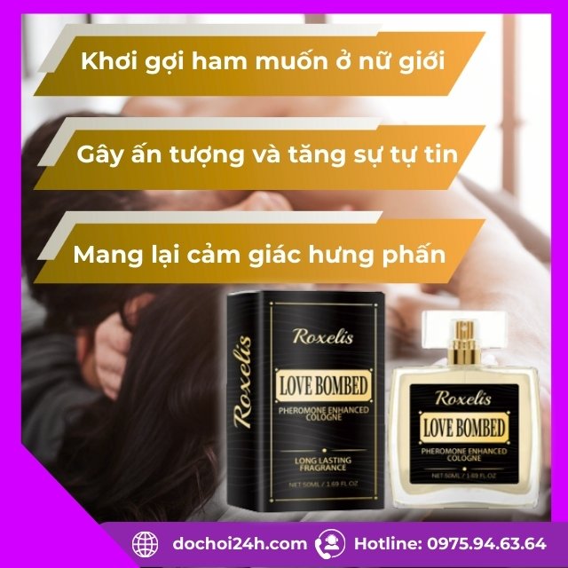 Love Bombed Pheromone Cologne