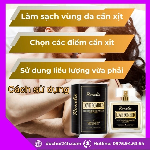 Love Bombed Pheromone Cologne