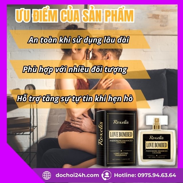 Love Bombed Pheromone Cologne