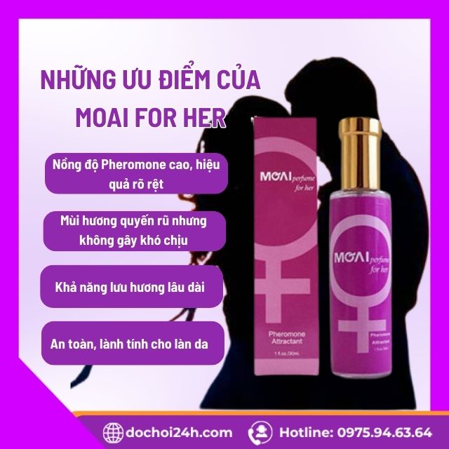 Những ưu điểm của Moai For Her so với đối thủ
