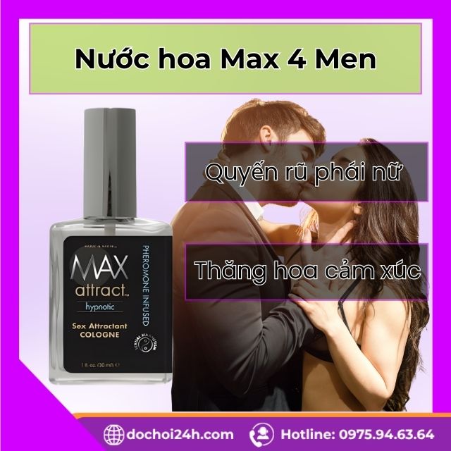 Giới thiệu về nước hoa Max 4 Men