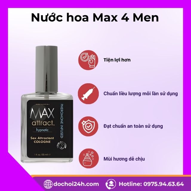 Những ưu điểm vượt trội giúp Max 4 Men khẳng định vị thế
