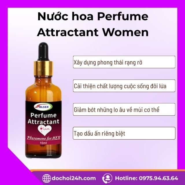 Lợi ích khi sử dụng Perfume Attractant Women