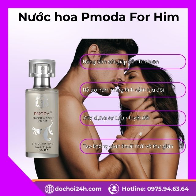 Những công dụng vượt trội mà Pmoda For Him mang lại cho phái mạnh