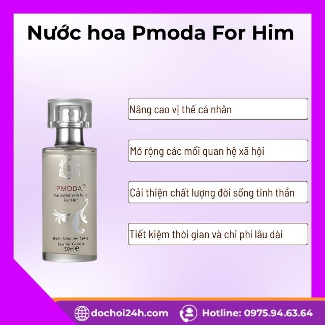 Lợi ích khi sử dụng Pmoda For Him trong cuộc sống và công việc