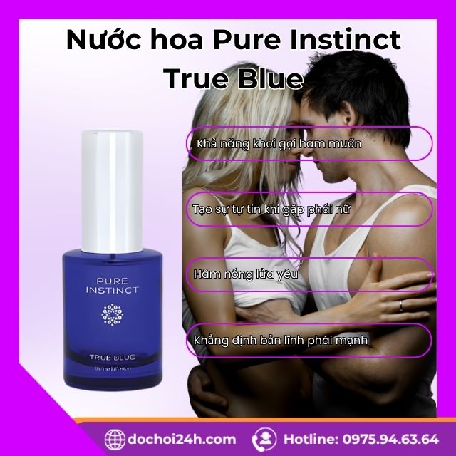 Những công dụng thực tế mà Pure Instinct True Blue mang lại