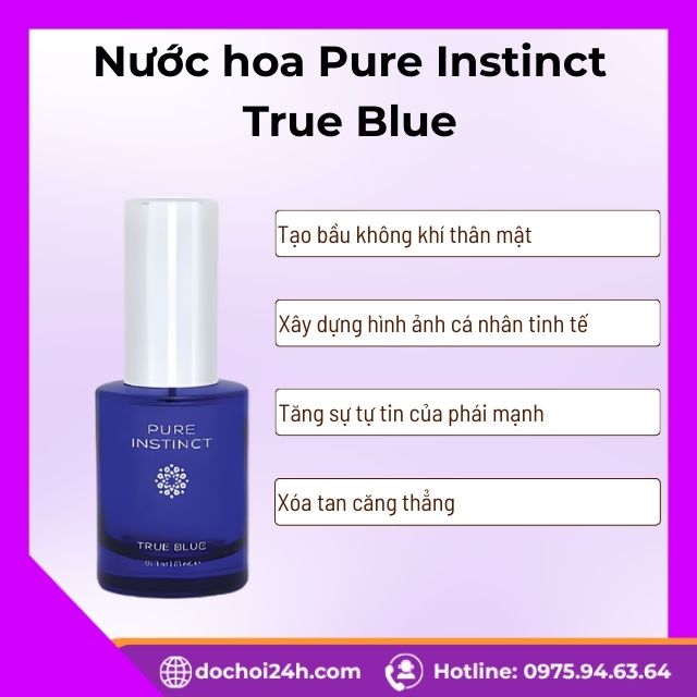 Lợi ích khi sử dụng Pure Instinct True Blue