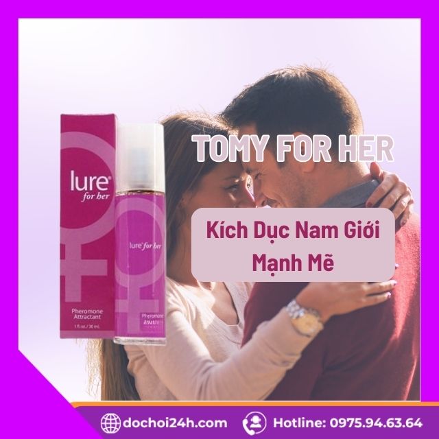 Giới thiệu về nước hoa Tomy For Her kích dục nam giới