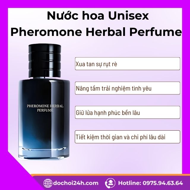 Lợi ích tuyệt vời khi sử dụng Unisex Pheromone Herbal Perfume